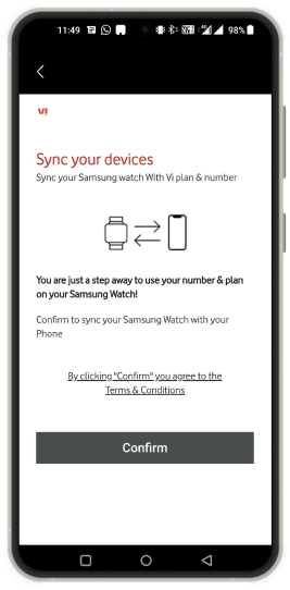 eSIM Activation for Apple Watch Cellular Step 3