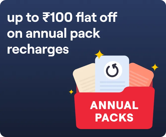 Vi Annual Recharge Pack Offer