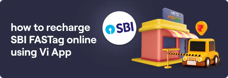 SBI FASTag Recharge Online