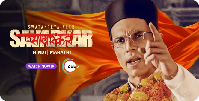 Discover the Untold Story of Swatantryaveer Savarkar with ZEE5 on Vi Movies & TV