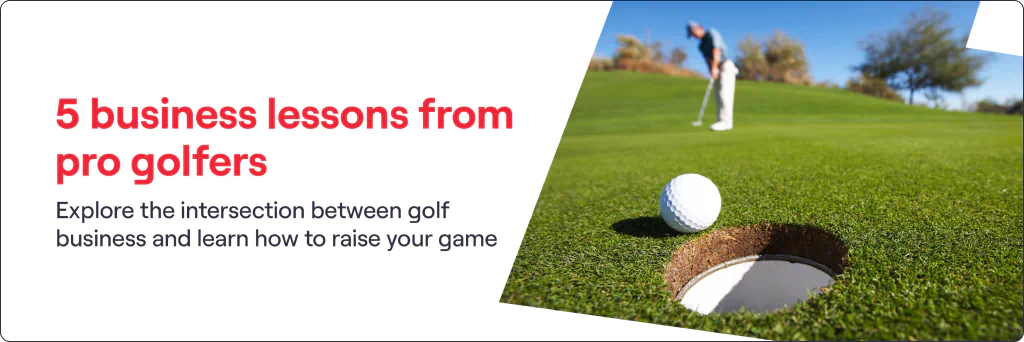 5 business lessons from pro golfers