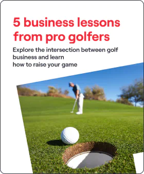 5 business lessons from pro golfers