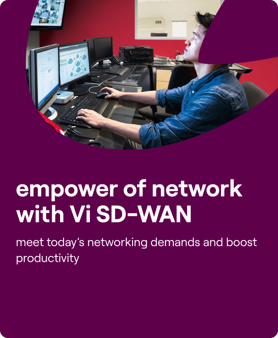 empower of network with Vi SD-WAN