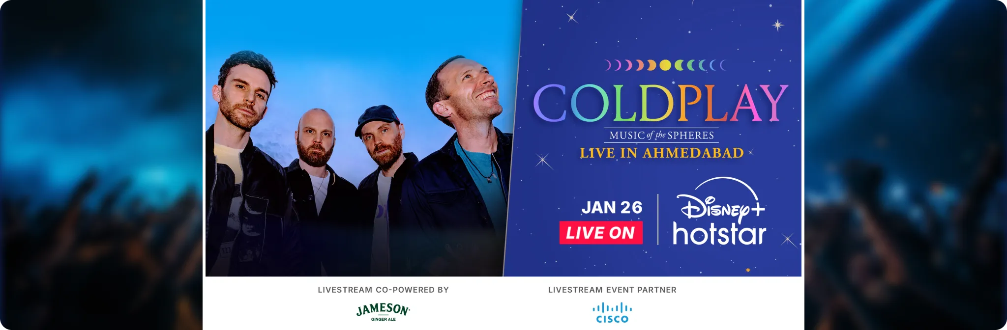 Coldplay Ahmedabad Concert