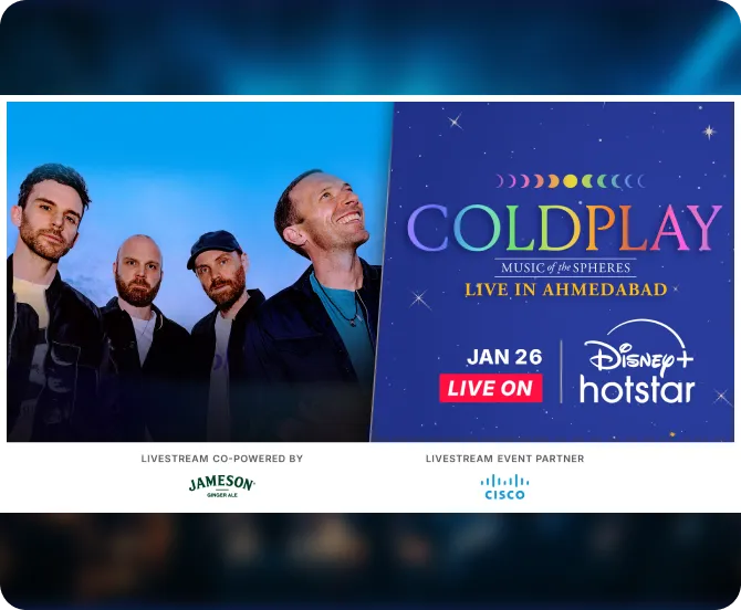 Coldplay Ahmedabad Concert