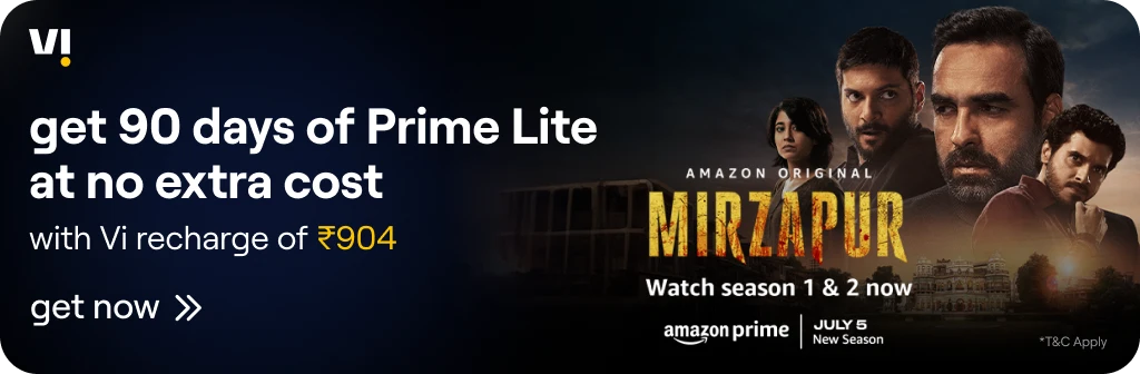 Mirzapur on Amazon Prime